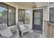 Inviting patio with comfortable seating, perfect for enjoying the outdoors at 4802 E Kentucky Ave # E, Denver, CO 80246