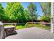 Deck overlooking a lush backyard landscape at 10141 Brady Pl, Highlands Ranch, CO 80130