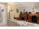 Cozy bedroom featuring a classic desk, lamps and neutral decor at 3300 W Florida Ave # 51, Denver, CO 80219