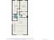 Detailed floorplan illustrating the layout, dimensions, and spatial relationships of bedrooms, loft, hall and W.I.C at 3300 W Florida Ave # 51, Denver, CO 80219