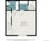 Detailed floorplan illustrating the layout, dimensions, and spatial relationships of rooms, bath, laundry, utility, and living room at 3300 W Florida Ave # 51, Denver, CO 80219