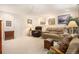 Inviting living room with comfortable seating and rustic decor at 3300 W Florida Ave # 51, Denver, CO 80219