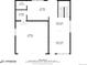 Detailed floor plan showcasing the layout of the first floor at 19294 E Warren Pl, Aurora, CO 80013