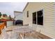 Back deck perfect for outdoor dining and entertaining at 20626 Willowbend Ln, Parker, CO 80138