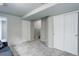 Carpeted basement with closet for storage, access to stairs, and a cozy atmosphere at 20626 Willowbend Ln, Parker, CO 80138
