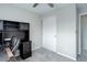 Bedroom with carpet and sliding door closet at 20626 Willowbend Ln, Parker, CO 80138