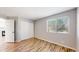 Bright bedroom with closet and view to living room at 6110 Habitat Dr # 2, Boulder, CO 80301
