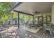 Relax on this spacious outdoor deck featuring a dining area and stylish furnishings, perfect for entertaining or quiet enjoyment at 785 Fillmore St, Denver, CO 80206