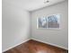 Cozy bedroom featuring a window providing natural light and complementing the neutral wall color at 3398 Wadsworth Blvd, Wheat Ridge, CO 80033