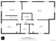 Detailed floor plan showcasing the layout of the laundry, Gathering room, and bedrooms and bathrooms at 5185 N Meade Street St, Denver, CO 80221