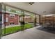 Serene covered patio with outdoor seating and well-maintained landscaping at 5185 N Meade Street St, Denver, CO 80221