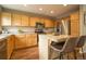 Modern kitchen with granite countertops and stainless steel appliances at 517 Sylvestor Trl, Highlands Ranch, CO 80129