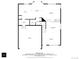 Detailed floor plan showcasing the layout of the ground floor of this home at 16135 Rock Crystal Dr, Parker, CO 80134