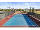 Well-maintained community tennis court, perfect for sports and recreation activities at 16135 Rock Crystal Dr, Parker, CO 80134