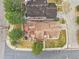 Overhead shot of the house, showing the roof, patio, and surrounding lot at 2295 S Depew St, Denver, CO 80227