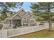 Charming single-story home with a welcoming covered patio, white picket fence, and beautifully landscaped yard at 2295 S Depew St, Denver, CO 80227