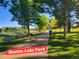 Enjoy nature at Huston Lake Park with paved paths, a scenic lake, and lush greenery at 1211 S Zuni St, Denver, CO 80223
