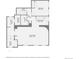 Detailed floor plan showcasing the layout and dimensions of the home's living spaces at 108 W Byers Pl # G1, Denver, CO 80223