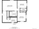 Main floor plan showcases bedrooms, living room, bath and laundry at 18045 Arrowwood Dr, Monument, CO 80132