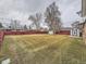 Large backyard with shed and privacy fence at 2893 S Joslin Ct, Denver, CO 80227