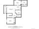 Basement floor plan featuring two bedrooms, two bathrooms, a recreation room and a kitchen at 1226 S Fulton St, Aurora, CO 80247