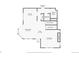 First floor plan includes living room, kitchen, dining room, and a small foyer at 16935 Buffalo Valley Path, Monument, CO 80132