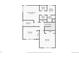 Second floor plan includes primary bedroom, bathroom, and two additional bedrooms at 16935 Buffalo Valley Path, Monument, CO 80132
