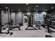 Spacious home gym with various equipment at 16935 Buffalo Valley Path, Monument, CO 80132