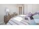 Bedroom with soft carpet flooring, natural light, and neutral walls at 22033 E 38Th Pl, Aurora, CO 80019