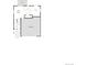 Garage level floor plan featuring a flex room, bath, bedroom, and an attached two car garage at 22033 E 38Th Pl, Aurora, CO 80019