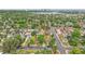 Neighborhood and skyline view from above featuring residences nestled in trees at 2212 Ingalls St, Edgewater, CO 80214
