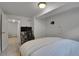 Basement bedroom featuring simple decor, neutral walls, and carpeted flooring at 2212 Ingalls St, Edgewater, CO 80214