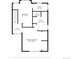Upstairs floor plan with bedrooms and bathrooms at 5283 Union Ct # 8, Arvada, CO 80002