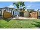 Outdoor patio with seating area and lush lawn, ideal for relaxation and entertaining at 5283 Union Ct # 8, Arvada, CO 80002