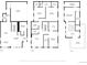 Detailed floor plan showcasing layout of kitchen, living room, bedrooms, and garage on all three floors at 3430 W 25Th Ave, Denver, CO 80211