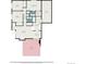 Detailed floor plan showcasing the layout of the home, including the primary bedroom, bathrooms, and living spaces at 64 Nome Way # A, Aurora, CO 80012