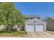 Charming two-story home with a two-car garage and well-maintained landscaping and mature shade tree at 4071 E 126Th Pl, Thornton, CO 80241