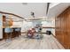 Finished basement featuring wet bar and drum set perfect for entertaining guests at 4059 Nevis St, Boulder, CO 80301