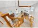 Grand entryway featuring wood accents, a chandelier, and a view of the living room at 4059 Nevis St, Boulder, CO 80301