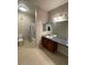 Spa-like bathroom with double sinks and shower/tub at 17346 Nature Walk Trl # 201, Parker, CO 80134