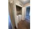 Convenient laundry closet with washer and dryer at 17346 Nature Walk Trl # 201, Parker, CO 80134