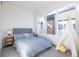 Bright bedroom with ample natural light and a teepee, great for a room at 2920 W Parkside Pl, Denver, CO 80221