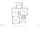 A schematic of a floor plan featuring a living room, kitchen, bathroom, and multiple bedrooms at 1002 Detroit St, Denver, CO 80206