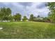 Expansive backyard boasts a well-maintained lawn, perfect for outdoor activities and relaxation at 8455 W Belmar Ave, Lakewood, CO 80226