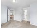 Bedroom with carpet, white trim and doorways at 7411 S Crescent Ct, Littleton, CO 80120