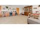 Bedroom features a bar, display cabinet, and comfortable seating at 11033 Barker Ave, Conifer, CO 80433