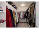 A large walk-in closet that provides ample space for clothing and storage at 1246 Blackhaw St, Elizabeth, CO 80107