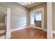 Bright entryway with hardwood floors and staircase at 471 N Humboldt St, Denver, CO 80218