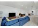 Finished basement offers ample space for entertaining, featuring a large seating area at 10691 County Road 23, Fort Lupton, CO 80621