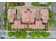 Birds-eye-view of the beautiful neighborhood features lush greenery, sidewalks, and well-maintained landscaping at 10044 Martin Luther King Blvd, Denver, CO 80238